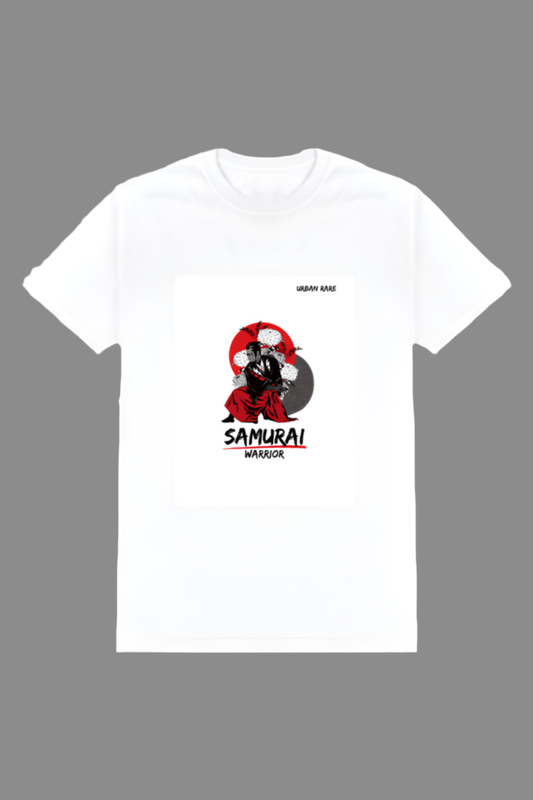 Urban Rare Samurai Warrior White T-shirt