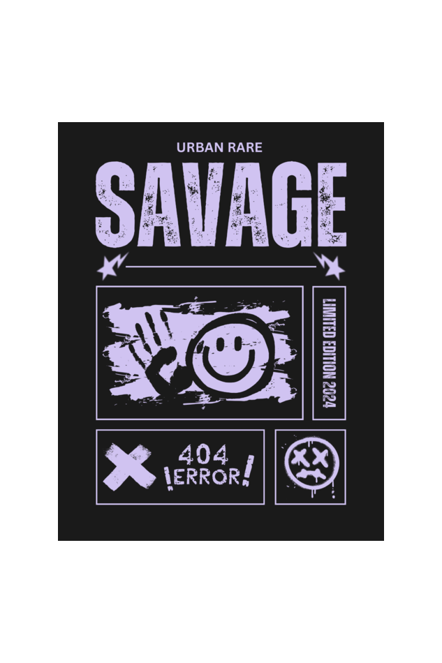 Urban Rare Savage White T-shirt