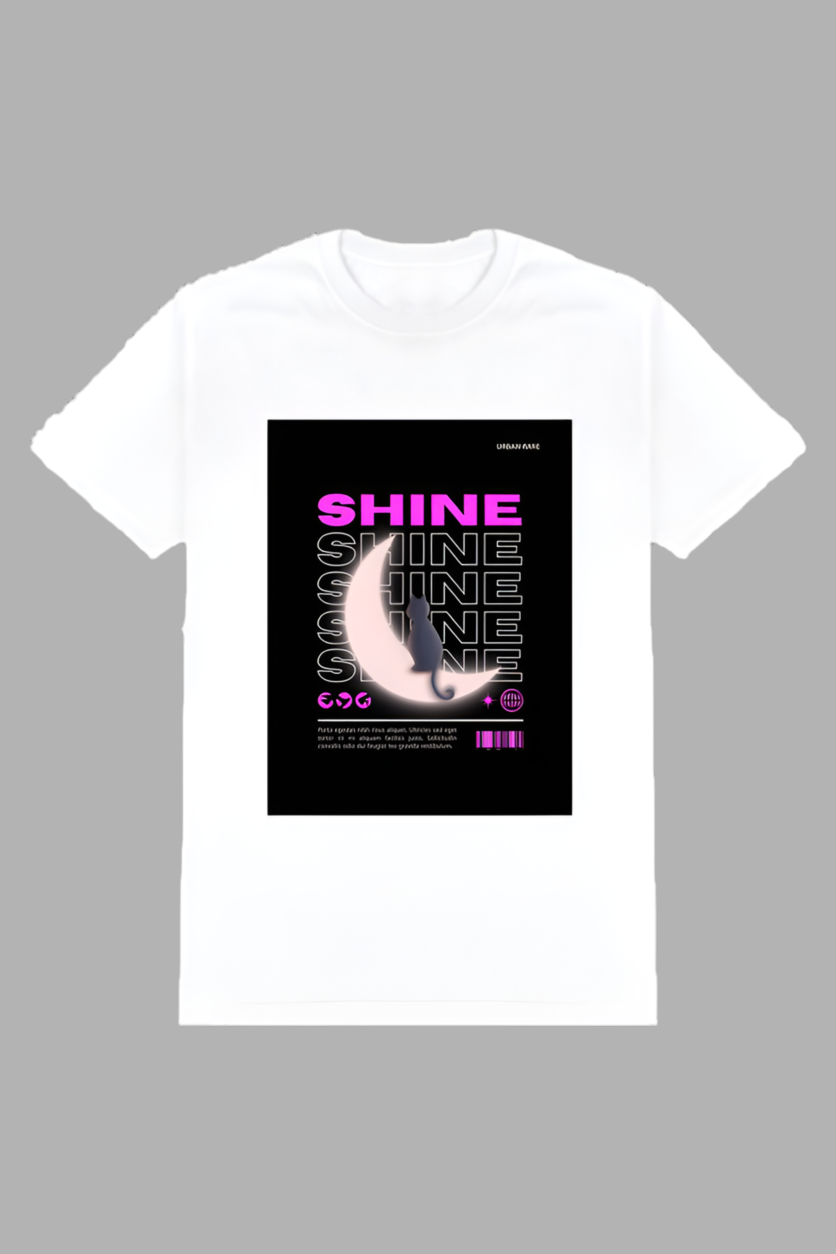 Urban Rare Shine White T-shirt