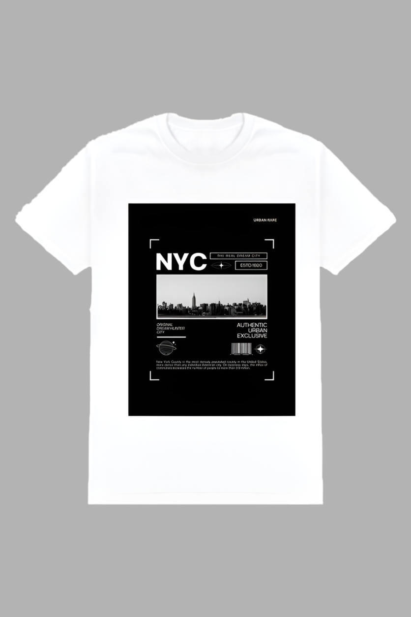 Urban Rare Modern White T-shirt